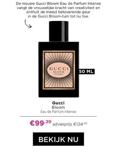 gucci bloom ici paris|gucci bloom aanbieding.